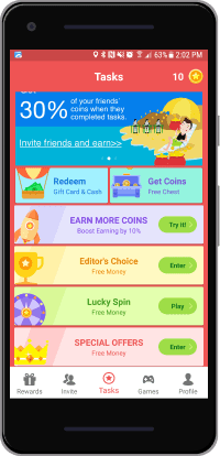 Gift Wallet App Screenshot