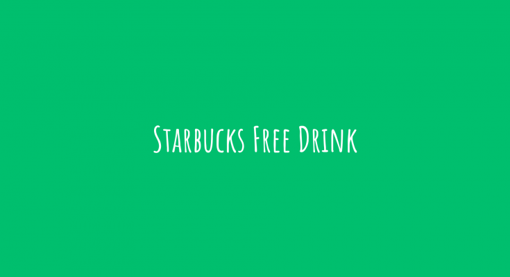 Starbucks Free Drink