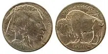 The Buffalo Nickel (Front and Back)