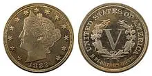 The Liberty Head Nickel (Front + Back)