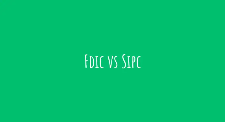 Fdic vs Sipc