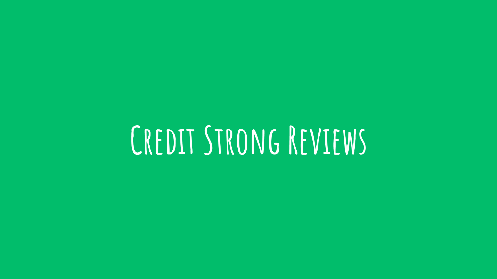Credit Strong Reviews
